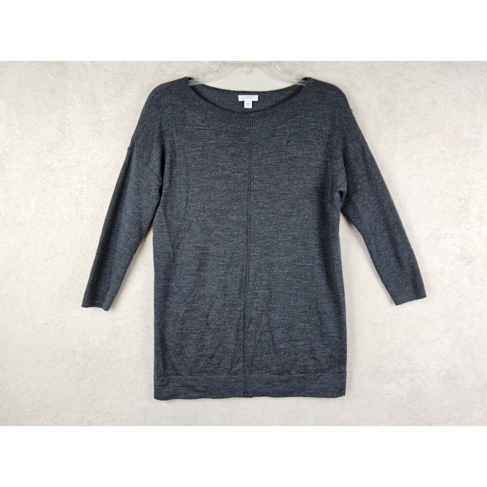 J Jill Women’s Merino Wool Washable 3/4 Sleeve Sweater Size XS